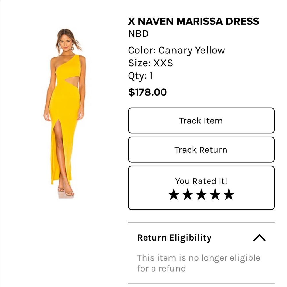 REVOLVE - NBD X NAVEN MARISSA DRESS